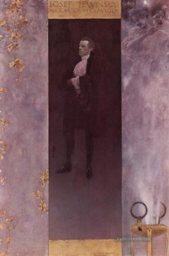  Symbolik Galerie - Portratdes Schauspielers Josef Lewin skyals Carlos Symbolik Gustav Klimt